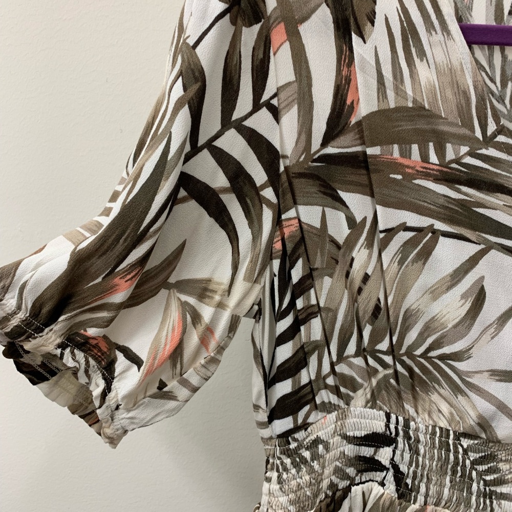 Old Navy Palm Print Maxi Dress